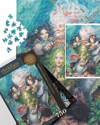 Daughters of the Sea, 750-pc Jigsaw Puzzle