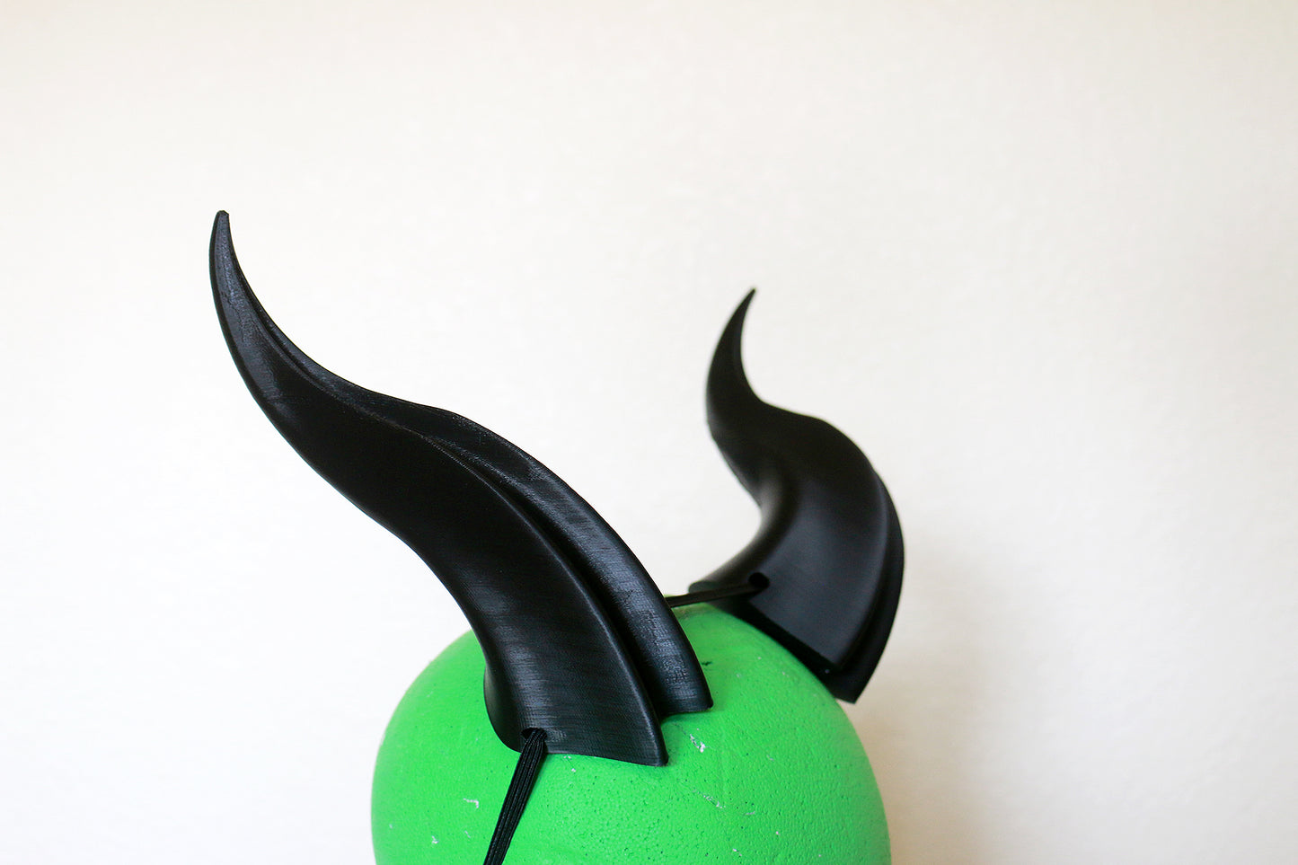 Large "Double Ridge" Costume Horns