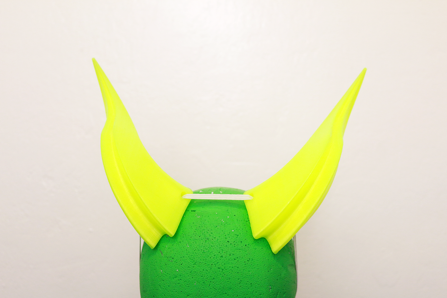 Large "Double Ridge" Costume Horns