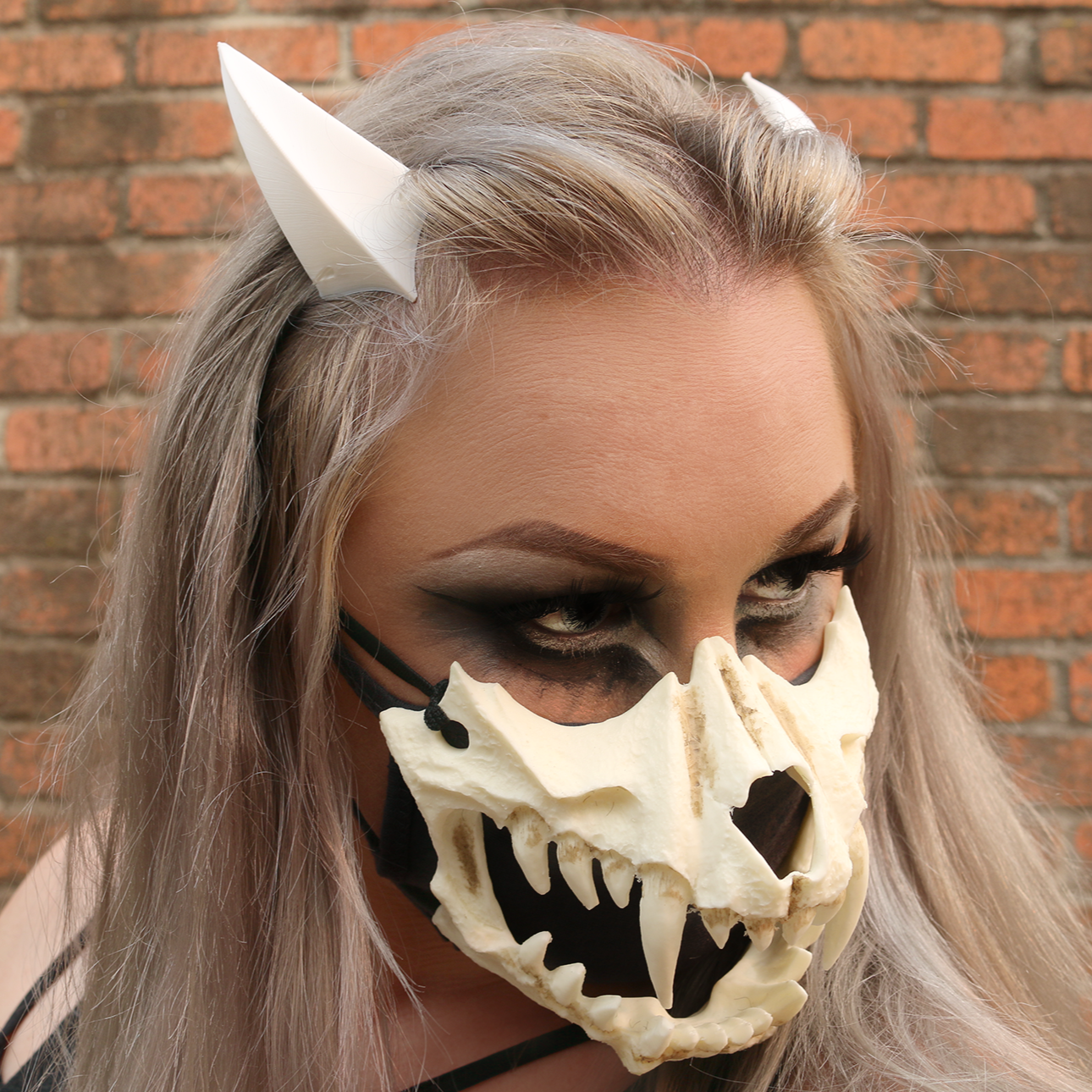 Small "Brute" Costume Horns