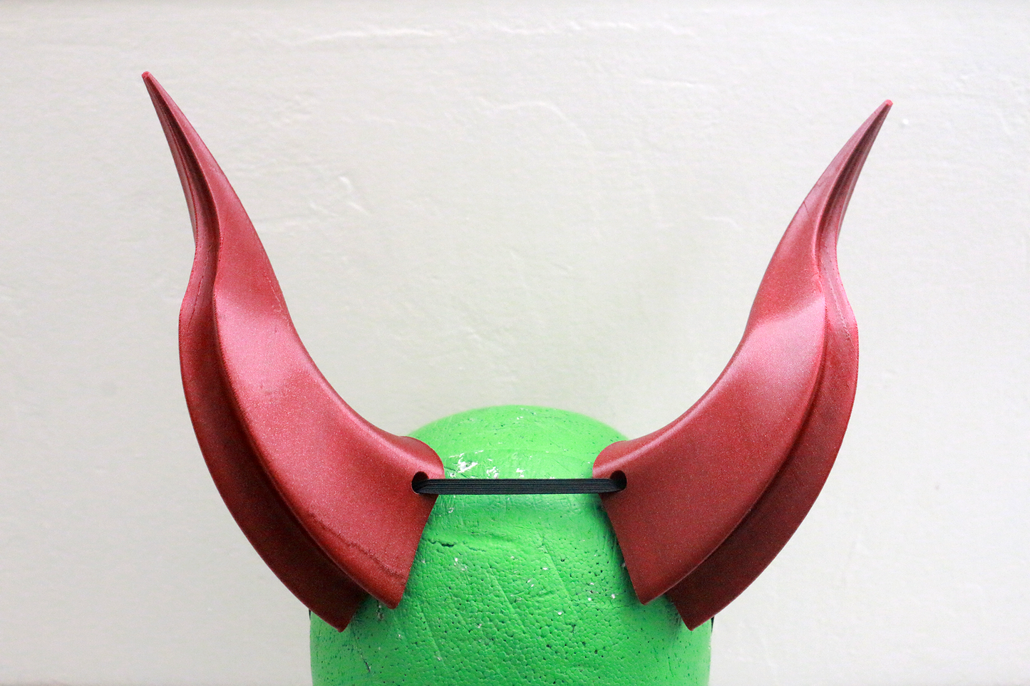 Large "Double Ridge" Costume Horns