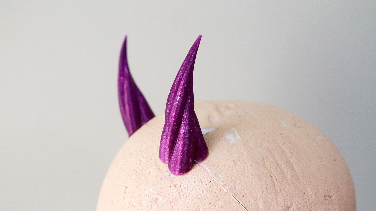 Small "Imp" Costume Horns