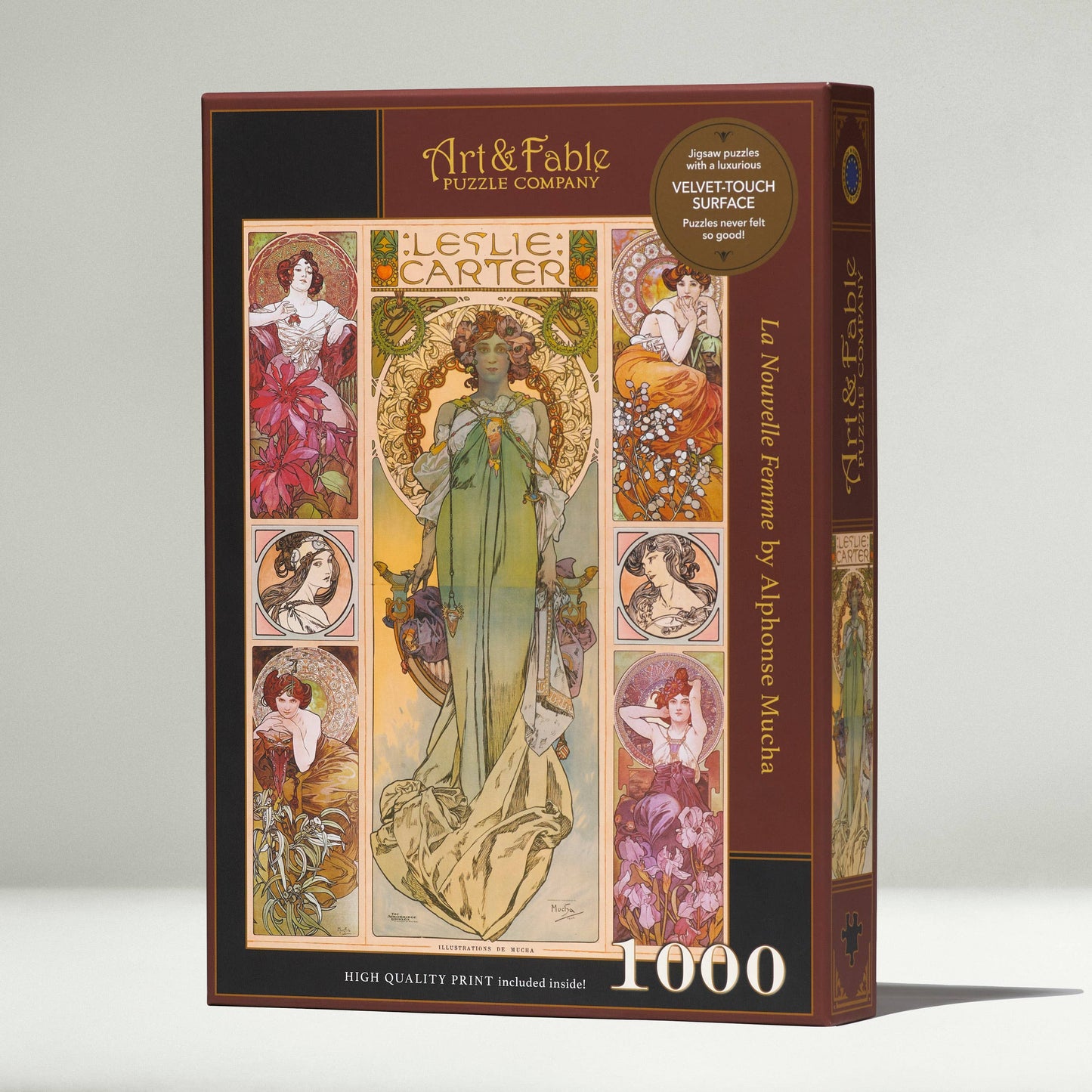 La Nouvelle Femme (A. Mucha), 1000-pc Puzzle