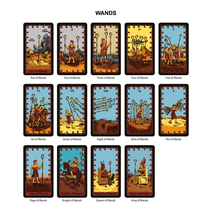 Tarot of The Nile Modern Tarot Cards Deck