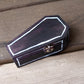 Witchcraft Coffin Miniature Book Shelf - Original Art