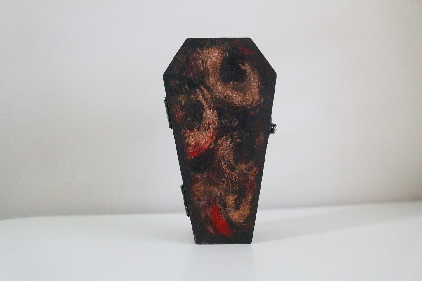 Sanguine Coffin Miniature Book Shelf - Original Art