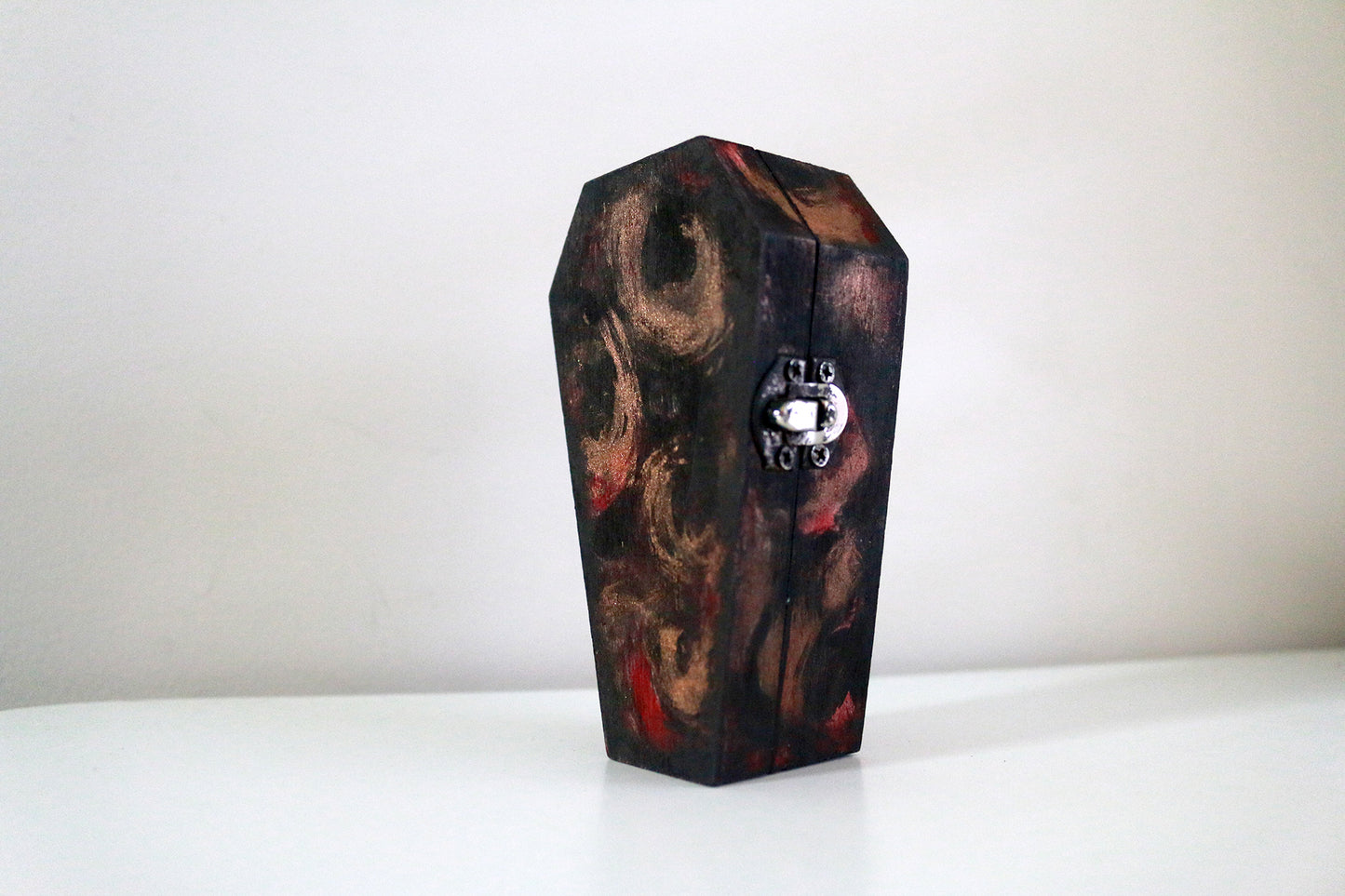Sanguine Coffin Miniature Book Shelf - Original Art