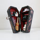 Sanguine Coffin Miniature Book Shelf - Original Art