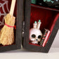 Sanguine Coffin Miniature Book Shelf - Original Art