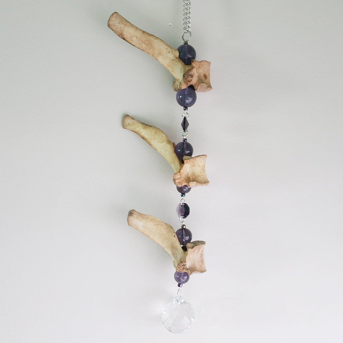 Hazy Day Deer Vertebrae Suncatcher/Windchime