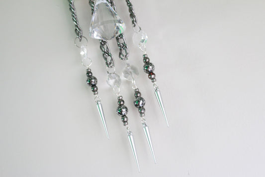Forest Thorns Fox Pelvis Suncatcher/Windchime