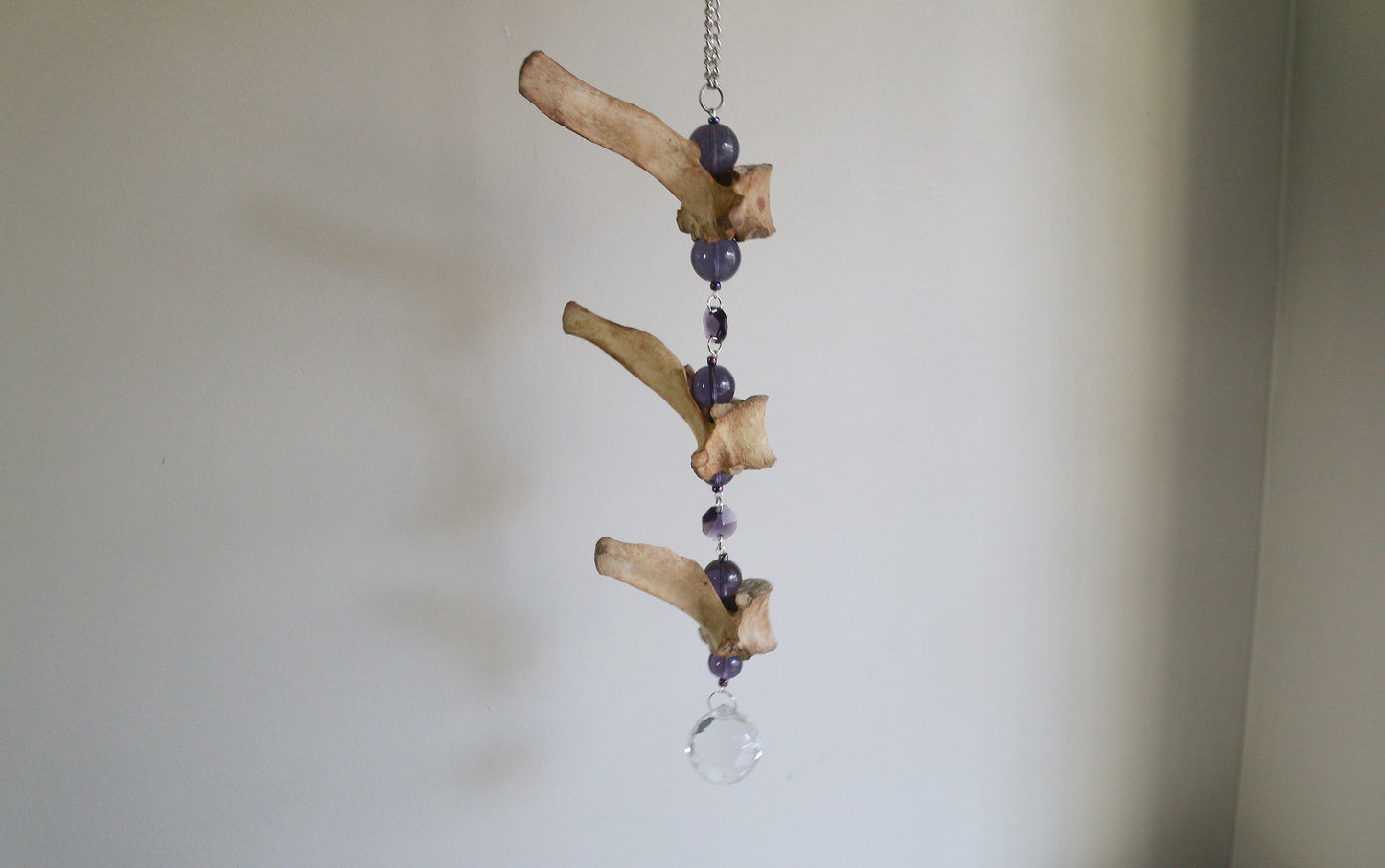 Hazy Day Deer Vertebrae Suncatcher/Windchime