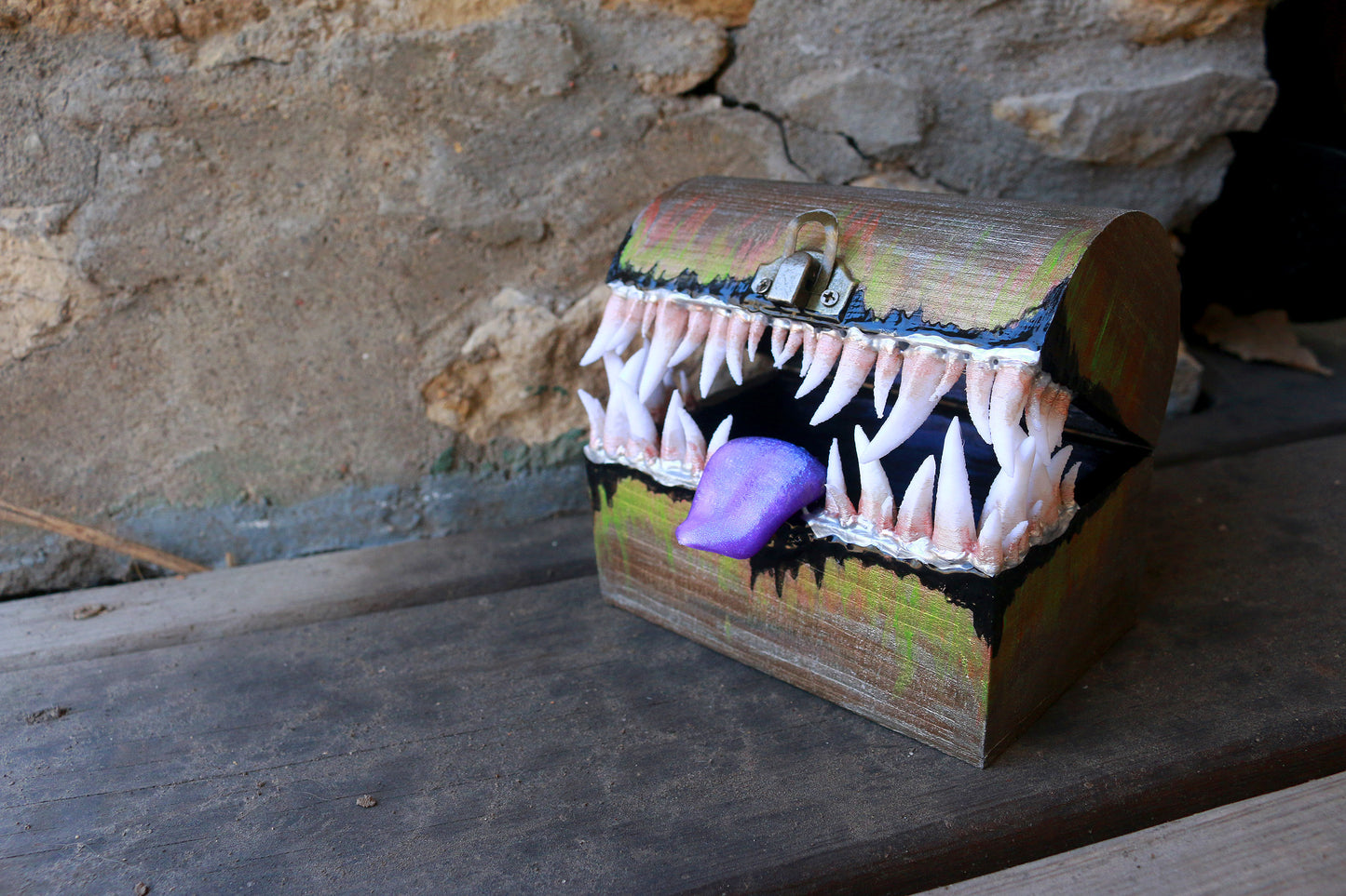 Woodland Mimic Box - Original Art
