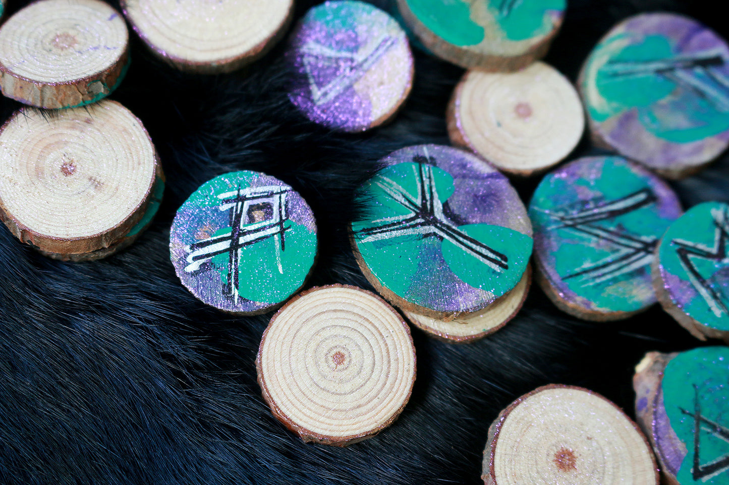 Elder Futhark Wood Rune Set