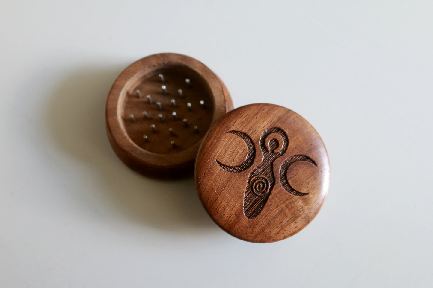 Goddess Wooden Herb Grinder