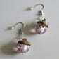 Rose Acorn Earrings