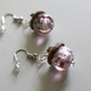 Rose Acorn Earrings