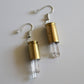 9mm Crystal Bullet Earrings