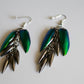 Beetle Elytra Earrings