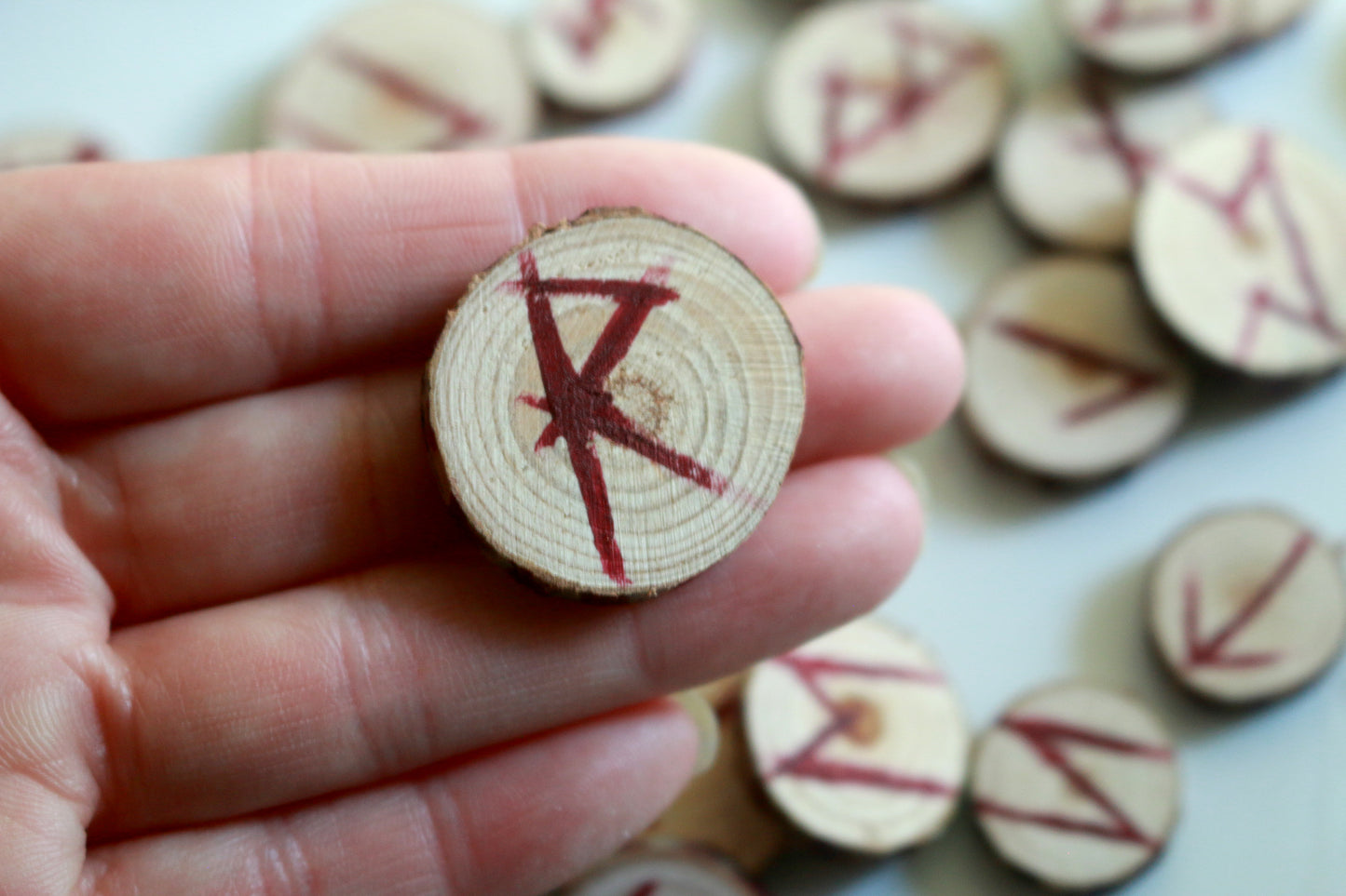 Elder Futhark Wood Rune Set