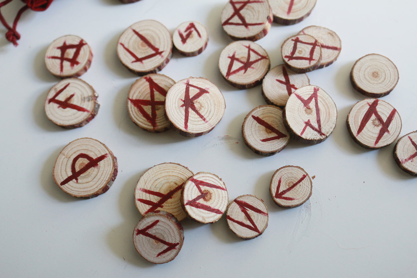 Elder Futhark Wood Rune Set