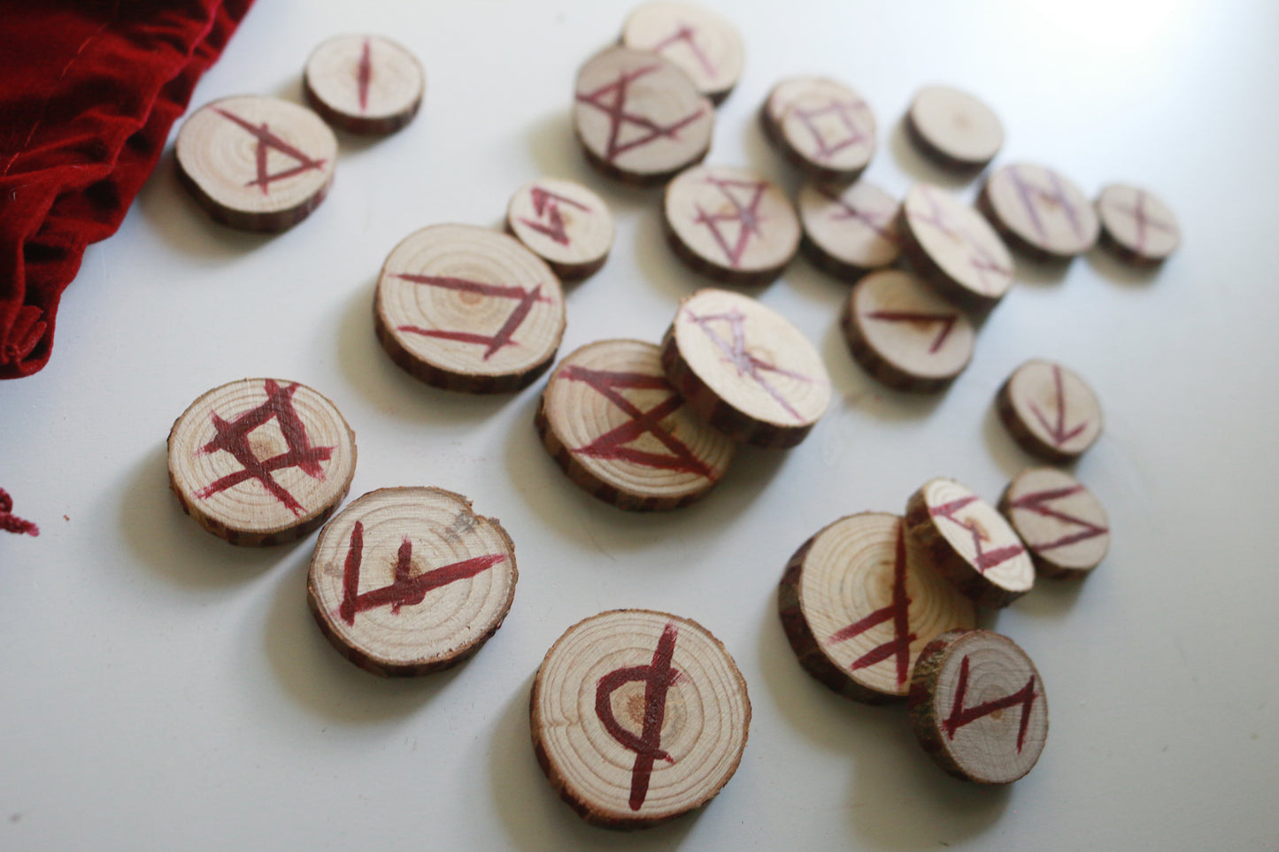 Elder Futhark Wood Rune Set