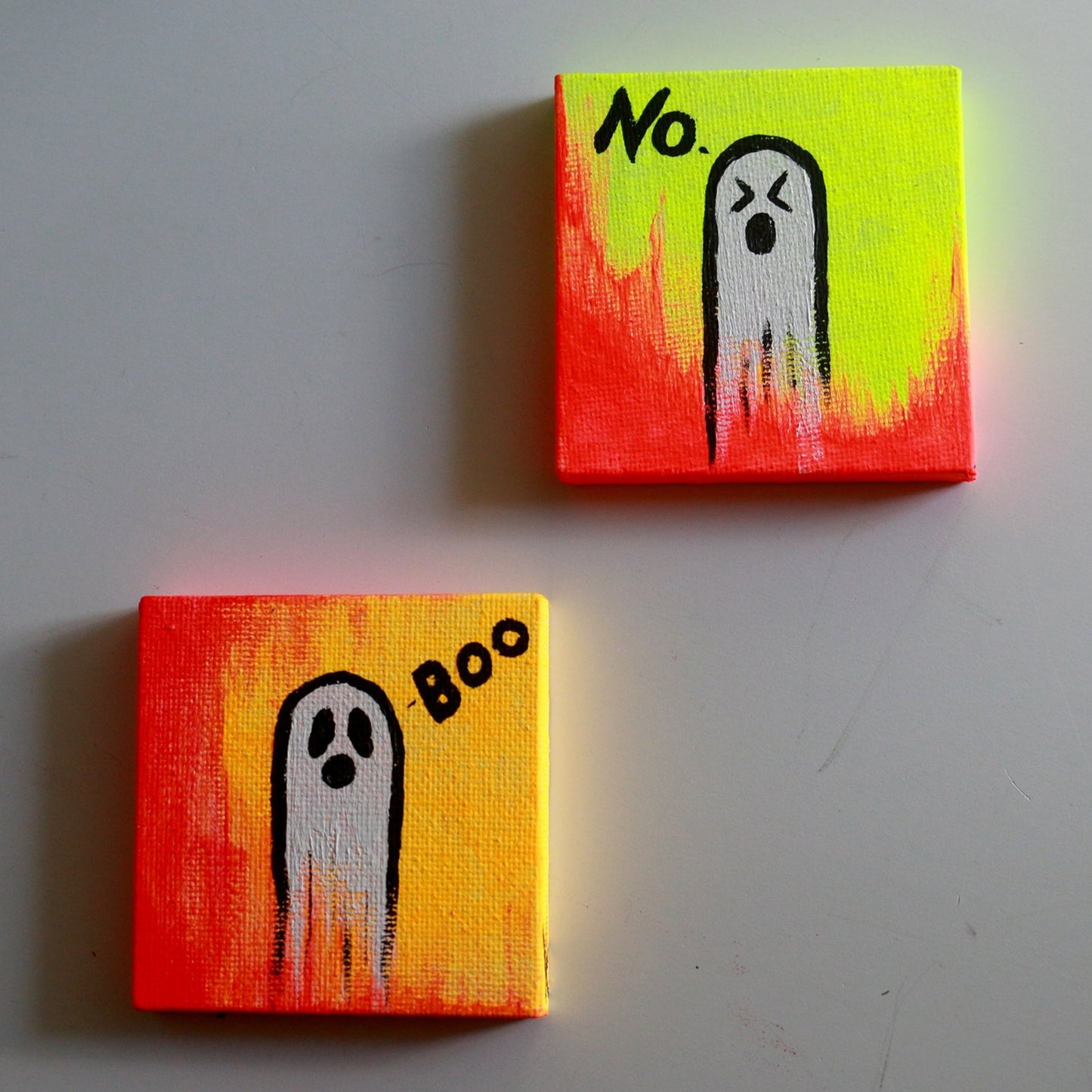 Rude Ghosts Paintings - Original Art