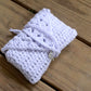 Lavender Faerie Crochet Tarot Pouch