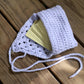 Lavender Faerie Crochet Tarot Pouch