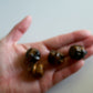 Tigers Eye Mushroom House (1 in)