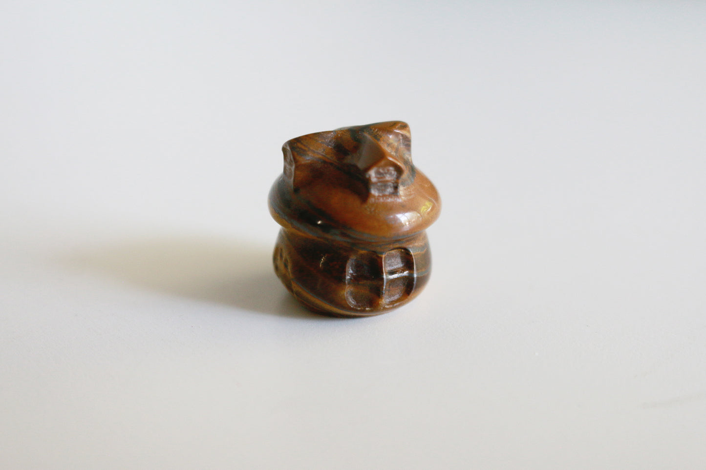 Tigers Eye Mushroom House (1 in)