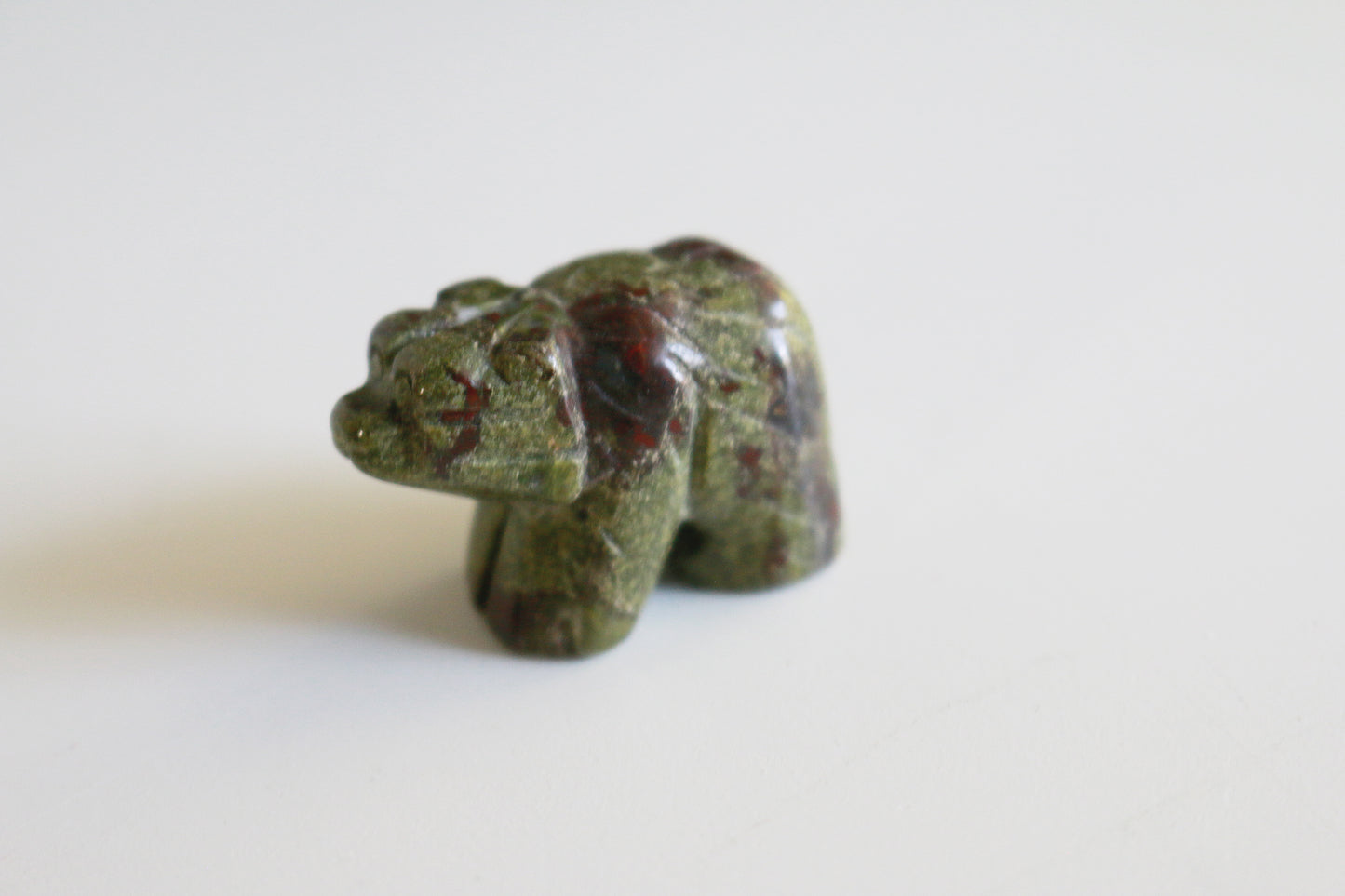 Dragon Blood Jasper Bear (1.5 in)