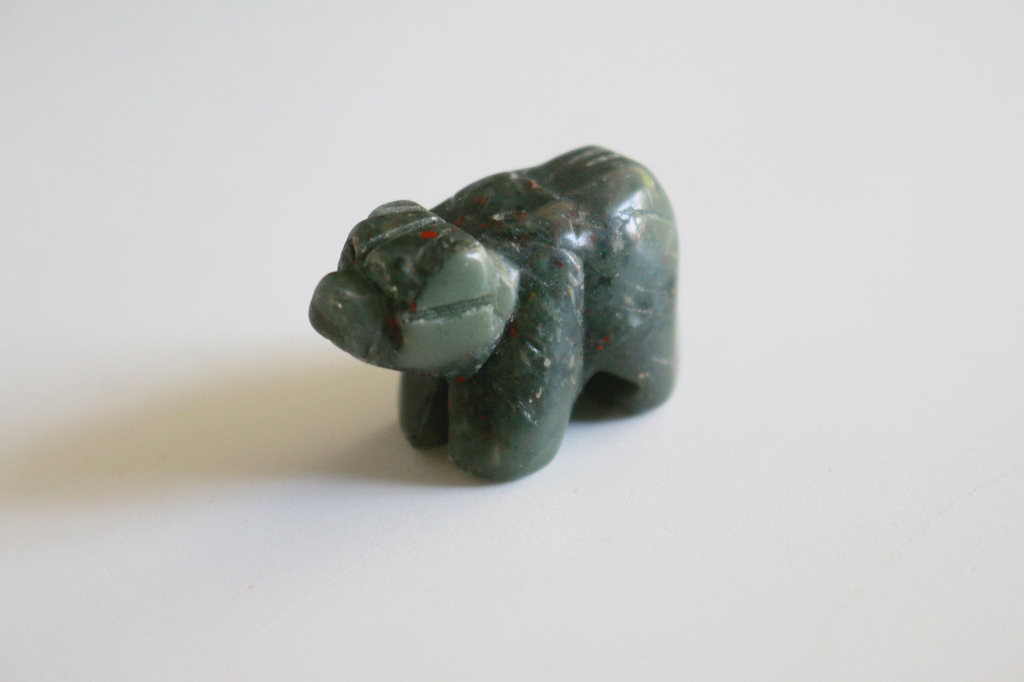 African Bloodstone Bear (1.5 in)