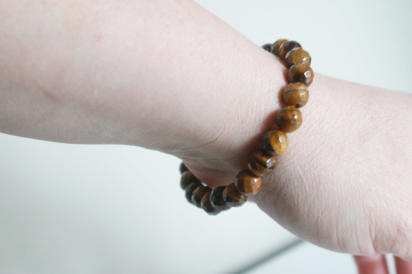 Tigers Eye Faceted Bracelet