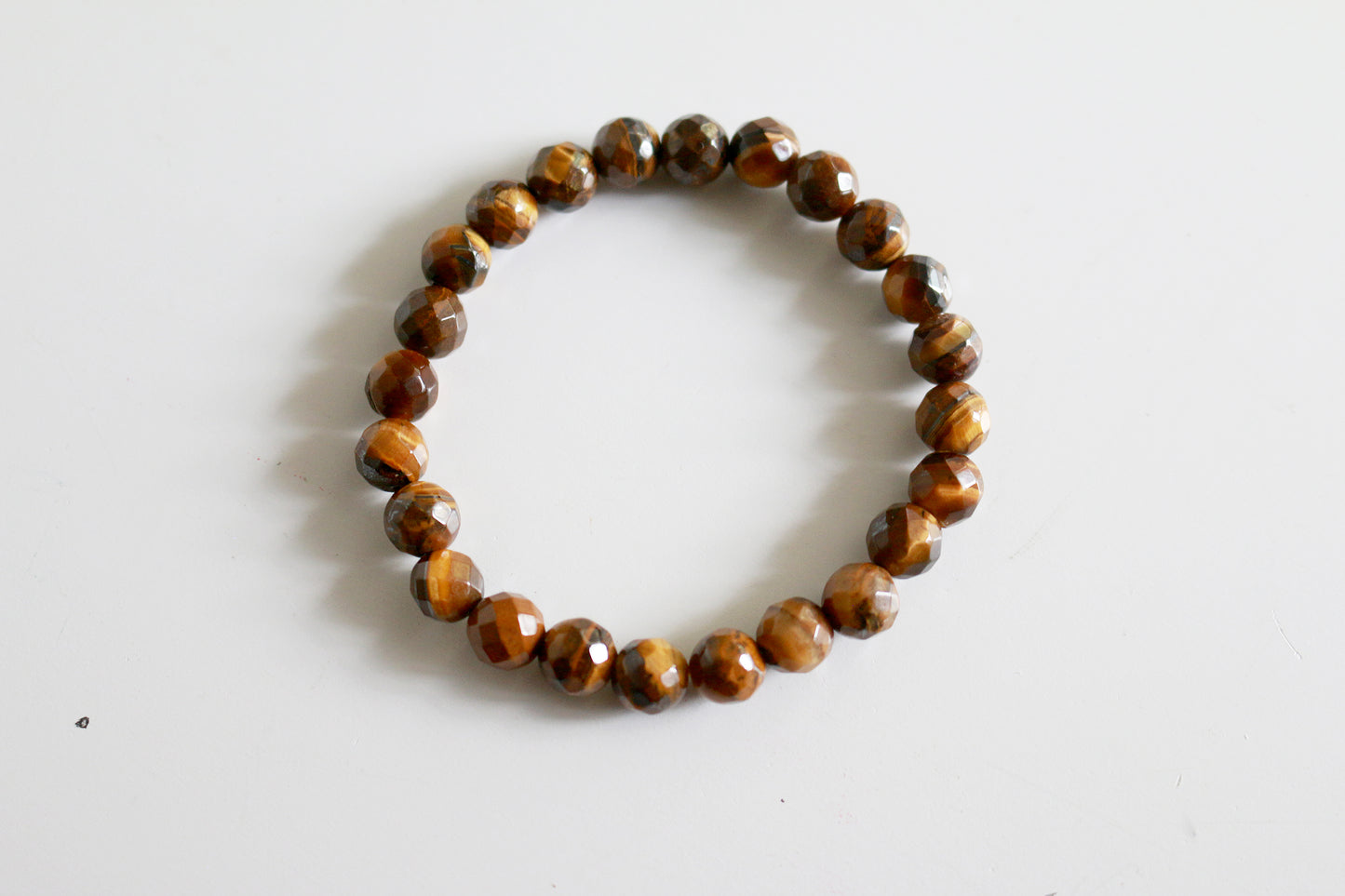 Tigers Eye Faceted Bracelet