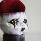 Clownin Doll Head Pin Cushion - Original Art