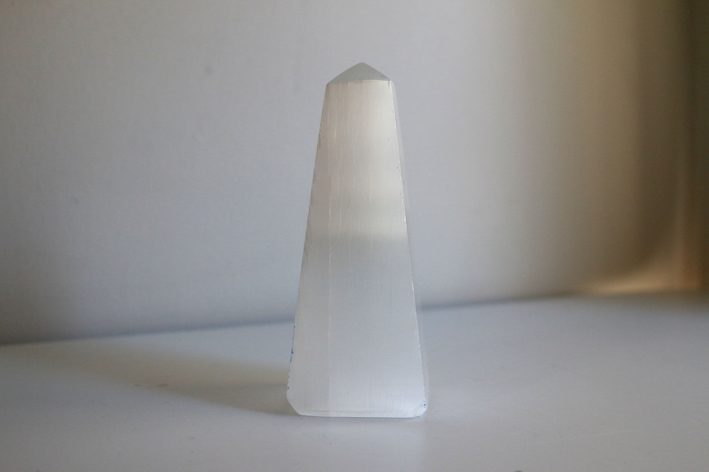 Selenite Obelisk (4 in)