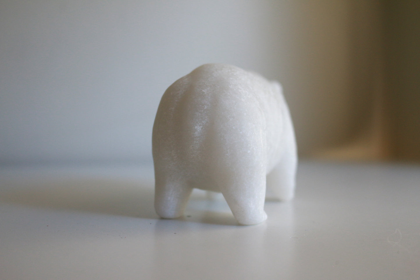 Snow Quartz Polar Bear (4 in)