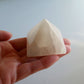 Selenite Pyramid (2 in)