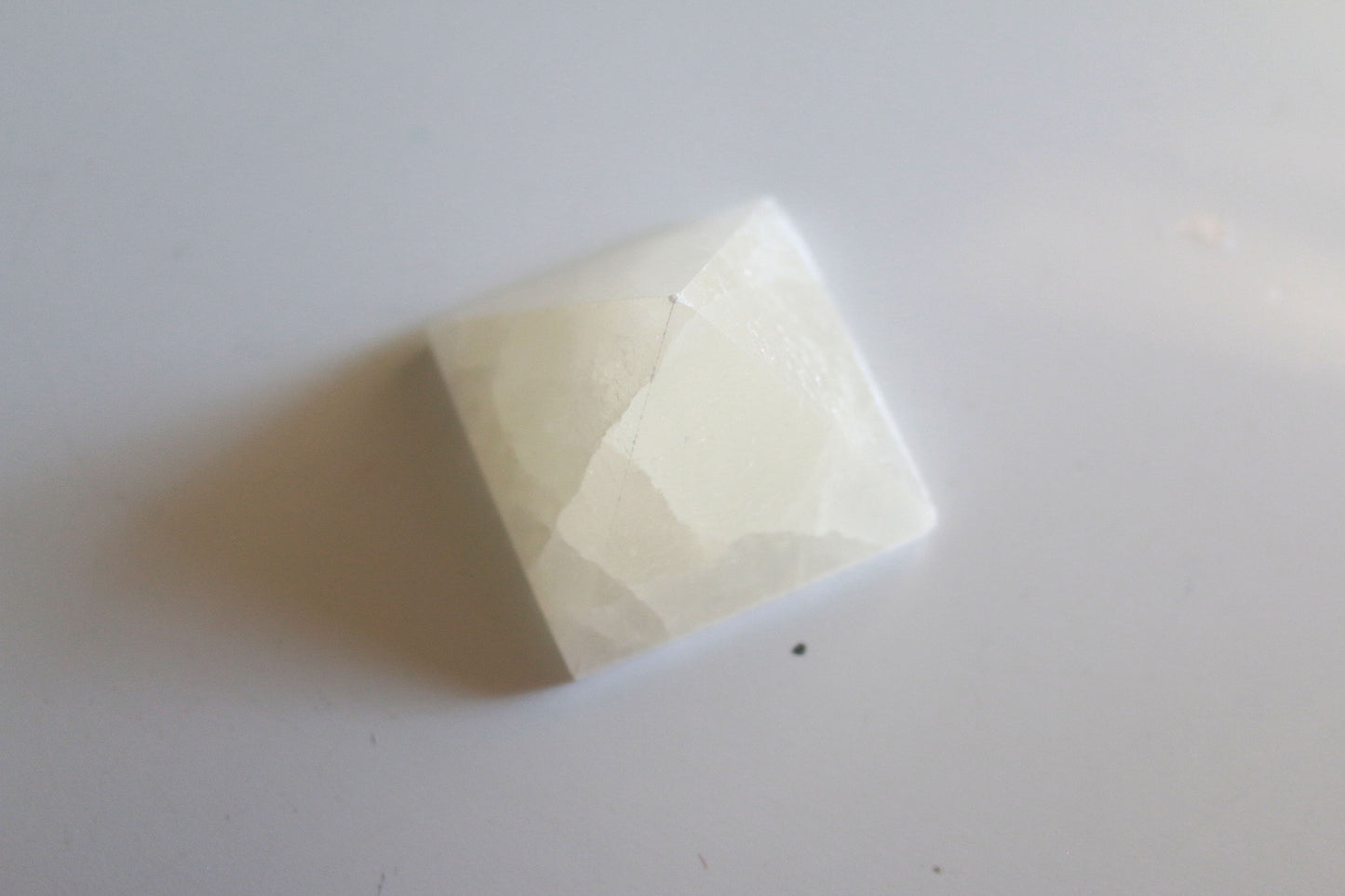 Selenite Pyramid (2 in)