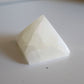 Selenite Pyramid (2 in)