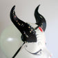 Midnight Moon - Rhinestone Medium Beast Costume Horns