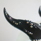 Midnight Moon - Rhinestone Medium Beast Costume Horns