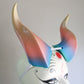 Pastel Rainbow - Rhinestone Large Beast 3D Printed Costume Horns