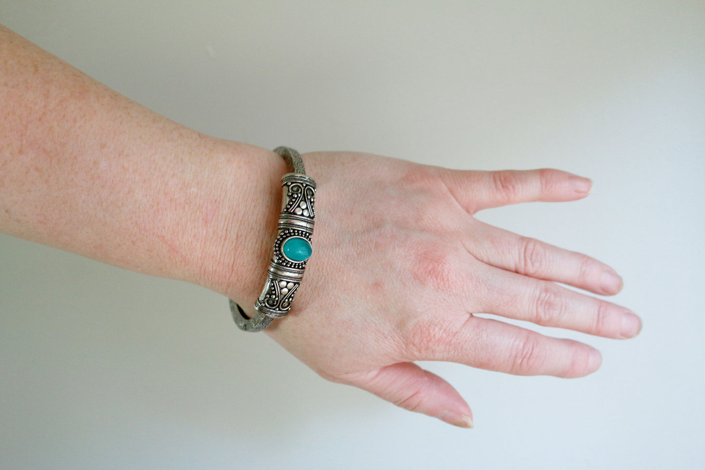 Amazonite Cuff Bracelet