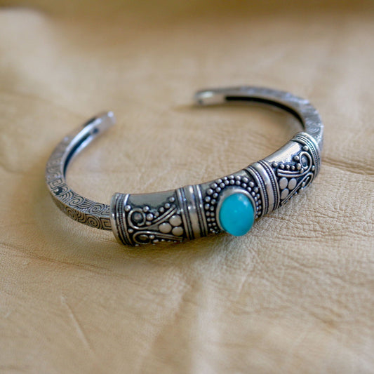 Amazonite Cuff Bracelet