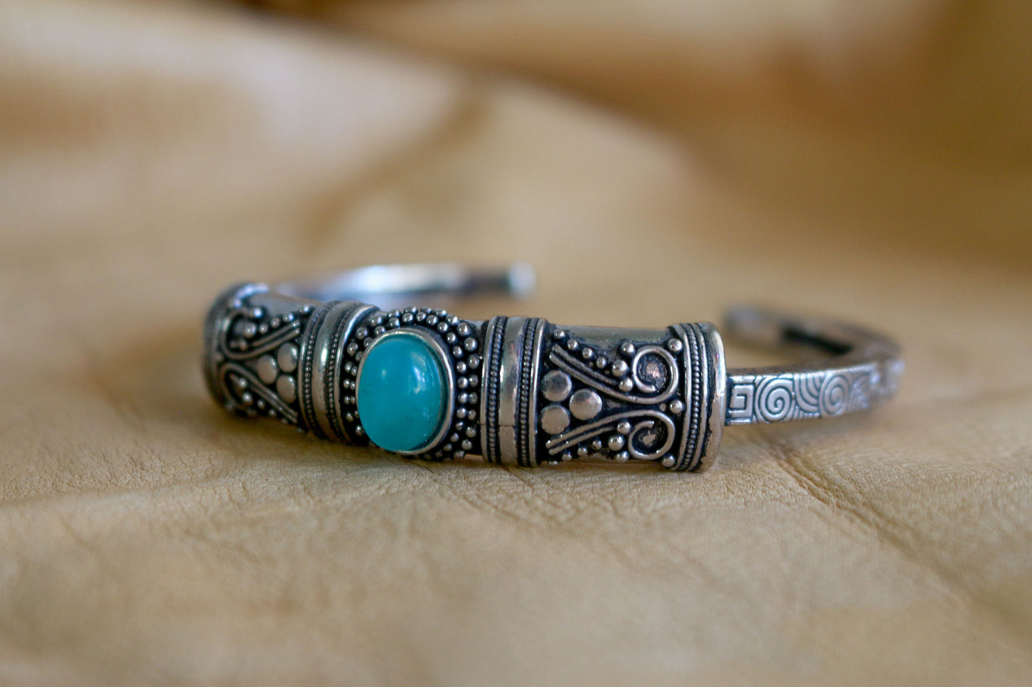 Amazonite Cuff Bracelet