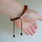 Triple Moon Bracelet - Carnelian