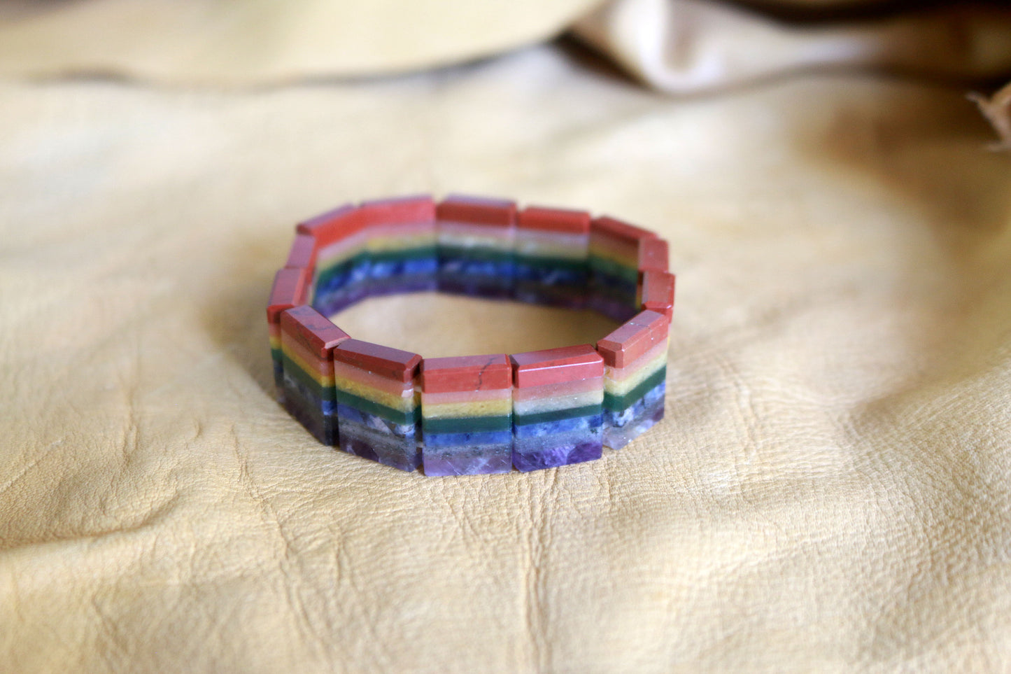 Square Chakra Bracelet