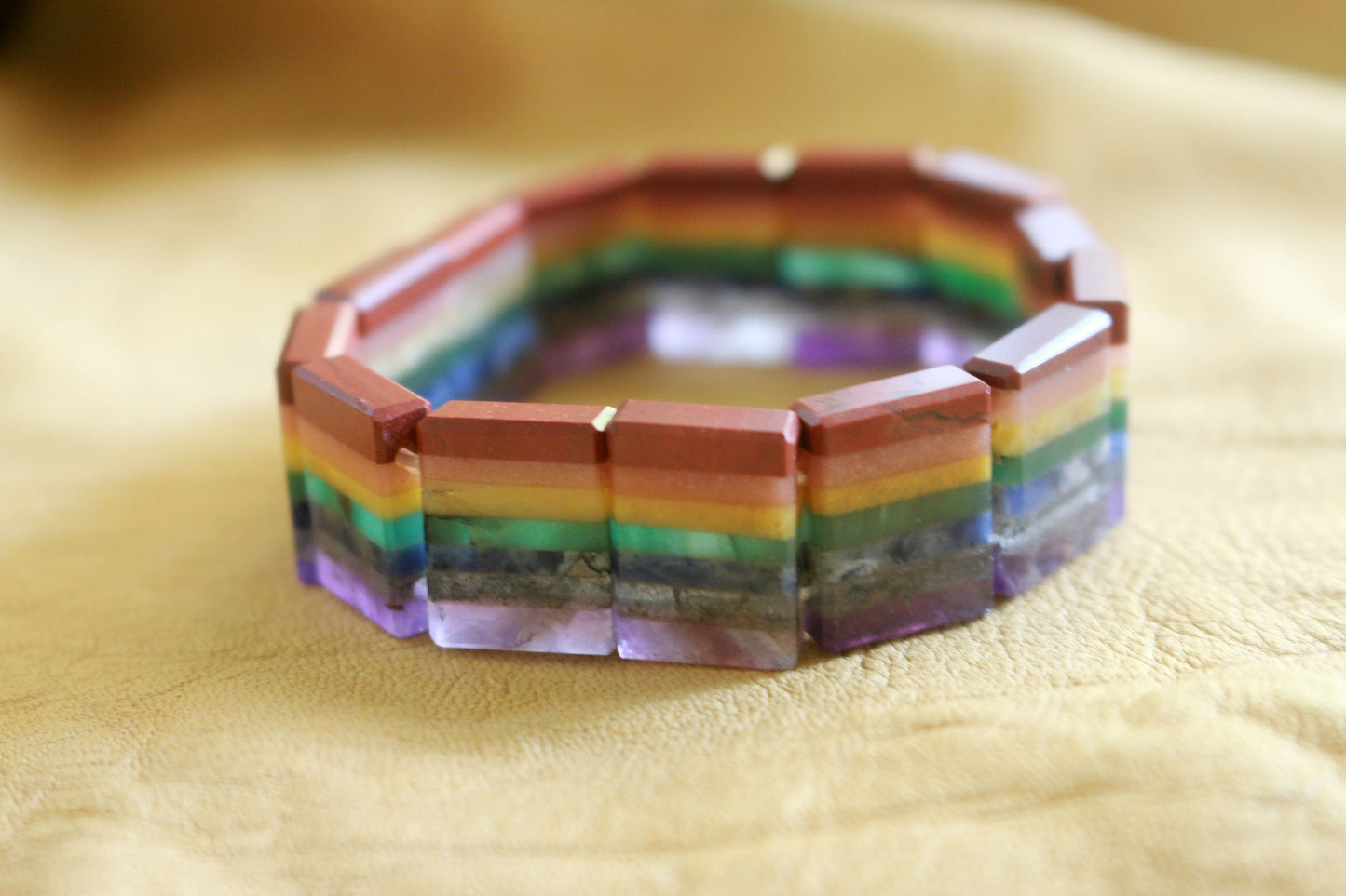 Square Chakra Bracelet